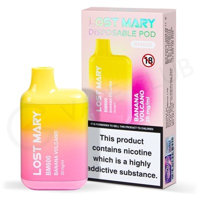 Banana Volcano Lost Mary BM600 Disposable Vape