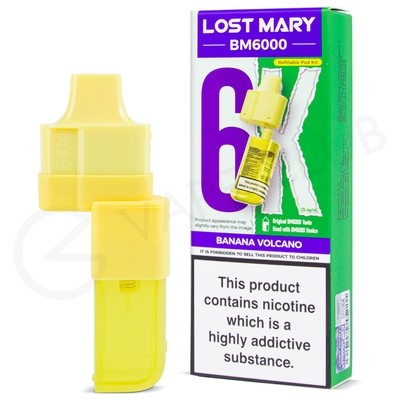 Banana Volcano Lost Mary BM6000 Refill Pack