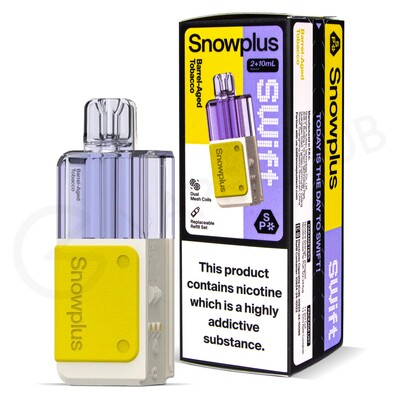Barrel-Aged Tobacco Snowplus Swift Refill Pod