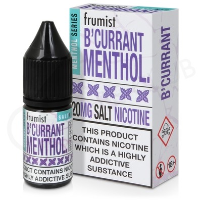 B'Currant Nic Salt E-Liquid by Frumist Menthol