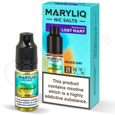 Beach Day Nic Salt E-Liquid by Lost Mary Maryliq