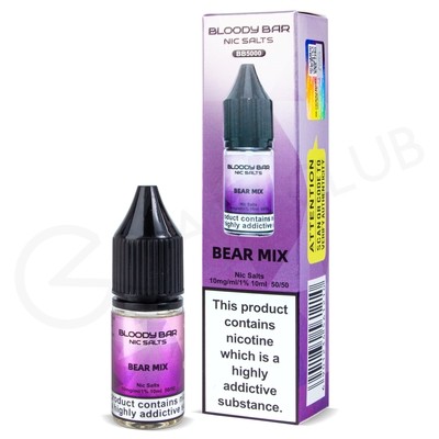 Bear Mix Nic Salt E-Liquid by Bloody Bar