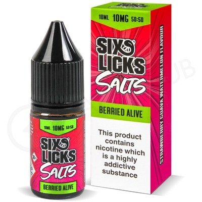 Berried Alive Nic Salt E-Liquid by Six Licks