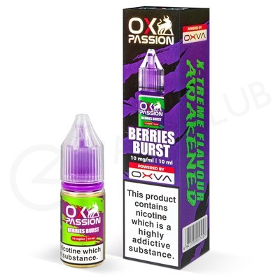 Berries Burst Nic Salt E-Liquid by Ox Passion