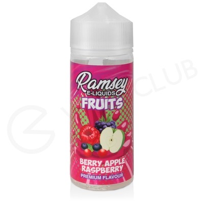Berry Apple Raspberry Shortfill E-Liquid by Ramsey Fruits 100ml