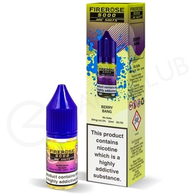 Berry Bang Nic Salt E-Liquid by  Elux Firerose