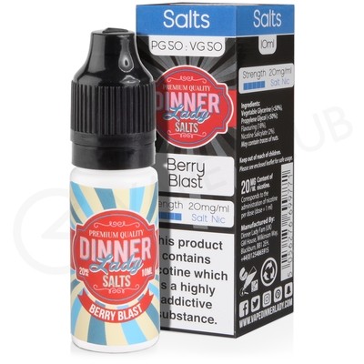 Berry Blast Nic Salt E-Liquid by Dinner Lady