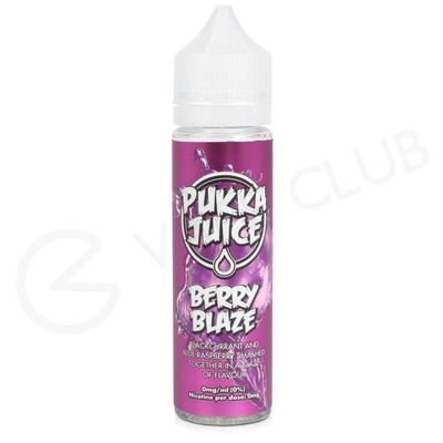 Berry Blaze Shortfill E-Liquid by Pukka Juice 50ml