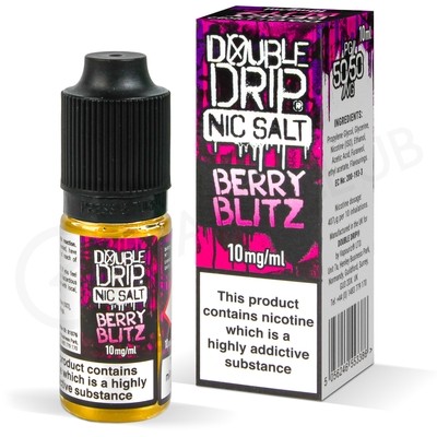 Berry Blitz Nic Salt E-Liquid by Double Drip