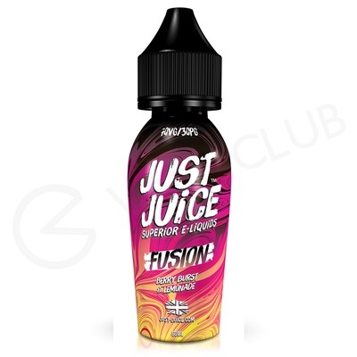 Berry Burst & Lemonade Shortfill E-Liquid by Just Juice Fusion 50ml