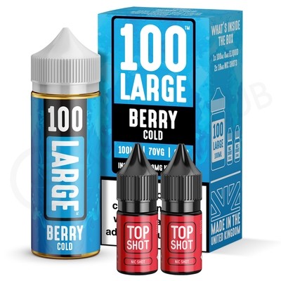 Berry Cold Shortfill E-Liquid by 100 Large 100ml