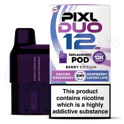 Berry Edition Pixl Duo 12 Prefilled Pods