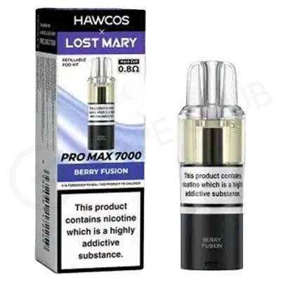 Berry Fusion Hawcos x Lost Mary Pro Max 7000 Refill Pack