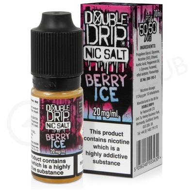 Berry Ice Nic Salt E-Liquid by Double Drip