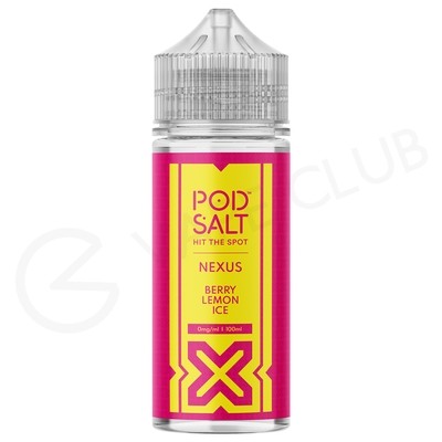 Berry Lemon Ice Shortfill E-Liquid by Pod Salt Nexus 100ml