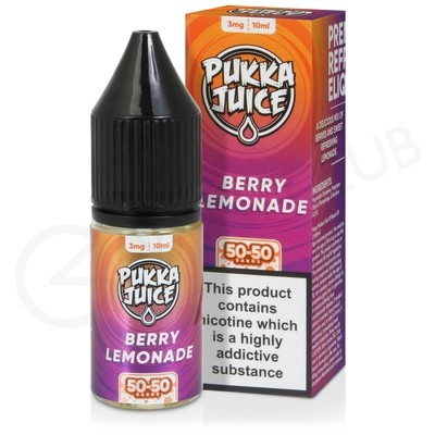 Berry Lemonade E-Liquid by Pukka Juice 50/50