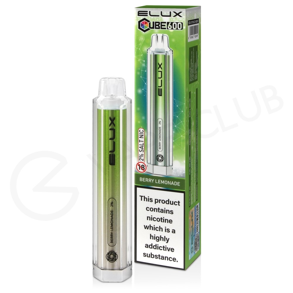 Berry Lemonade Elux Cube 600 Disposable Vape