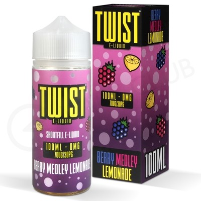 Berry Medley Lemonade Shortfill E-Liquid by Twist 100ml