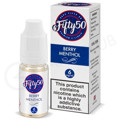 Berry Menthol E-Liquid by Fifty 50