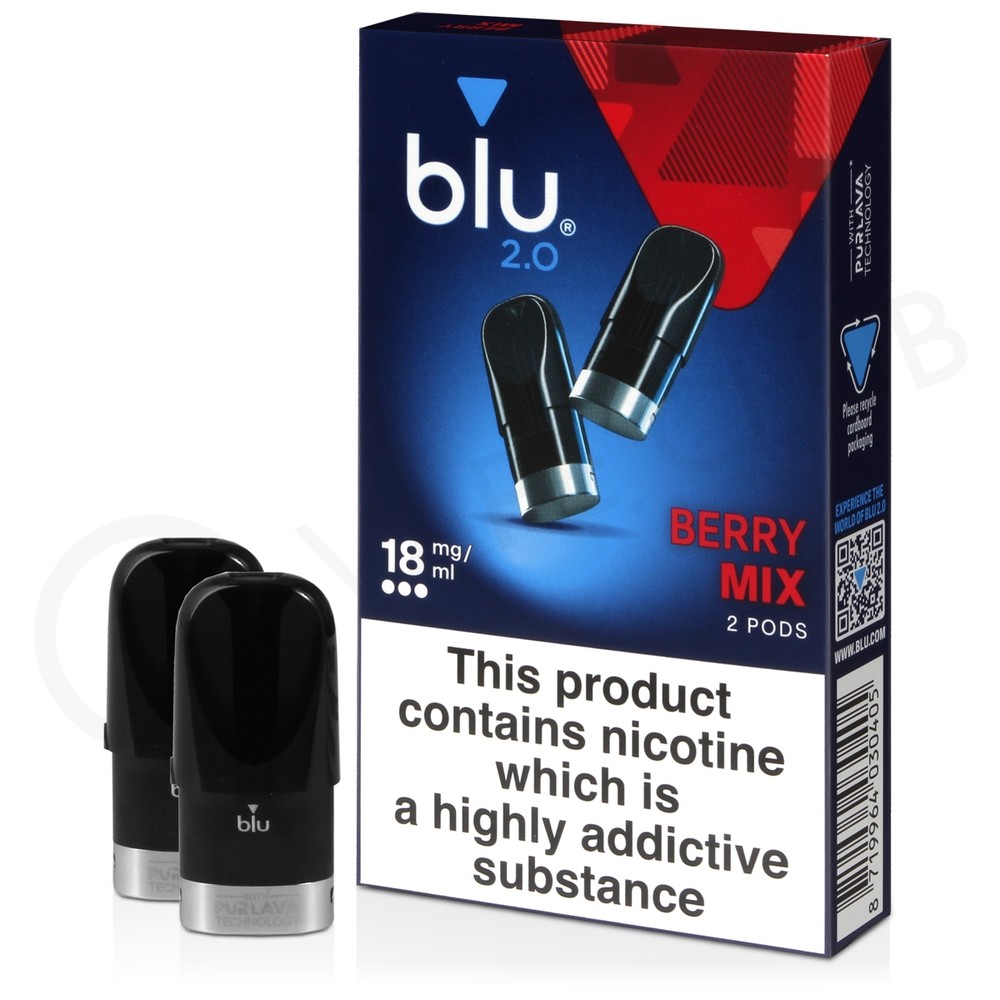 Berry Mix Blu 2.0 Prefilled Pod | Pack of Two