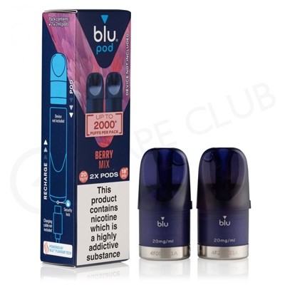 Berry Mix Blu Bar Prefilled Pod