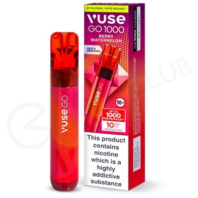 Berry Watermelon Vuse Go 1000 Disposable Vape