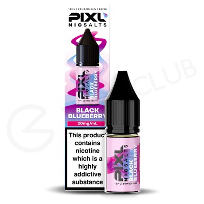 Black Blueberry E-Liquid by Pixl Nic Salts