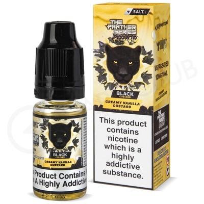 Black Custard Nic Salt E-Liquid by Dr Vapes