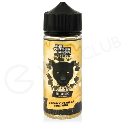 Black Custard Shortfill E-Liquid by Dr Vapes 100ml