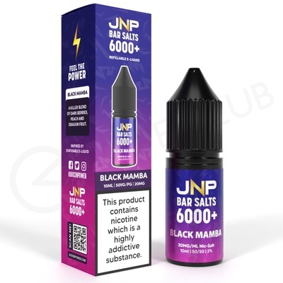 Black Mamba E-Liquid by JNP Bar Salts 6000+