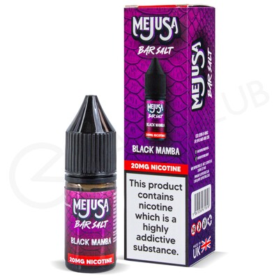 Black Mamba E-Liquid by Mejusa Bar Salts