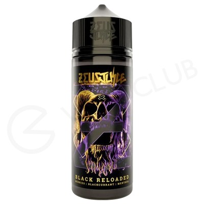 Black Reloaded Shortfill E-Liquid by Zeus Juice 100ml