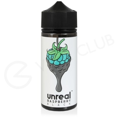 Black Shortfill E-Liquid by Unreal Raspberry 100ml