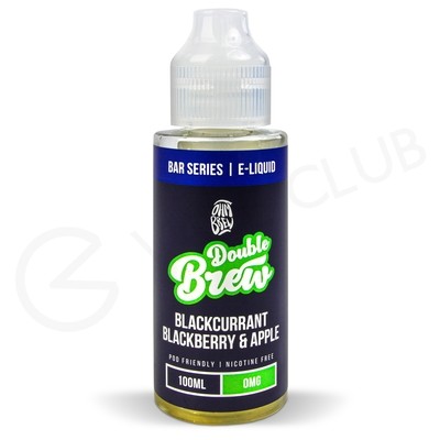 Blackcurrant & Blackberry Apple Shortfill E-Liquid by Double Brew Bar Series 100ml