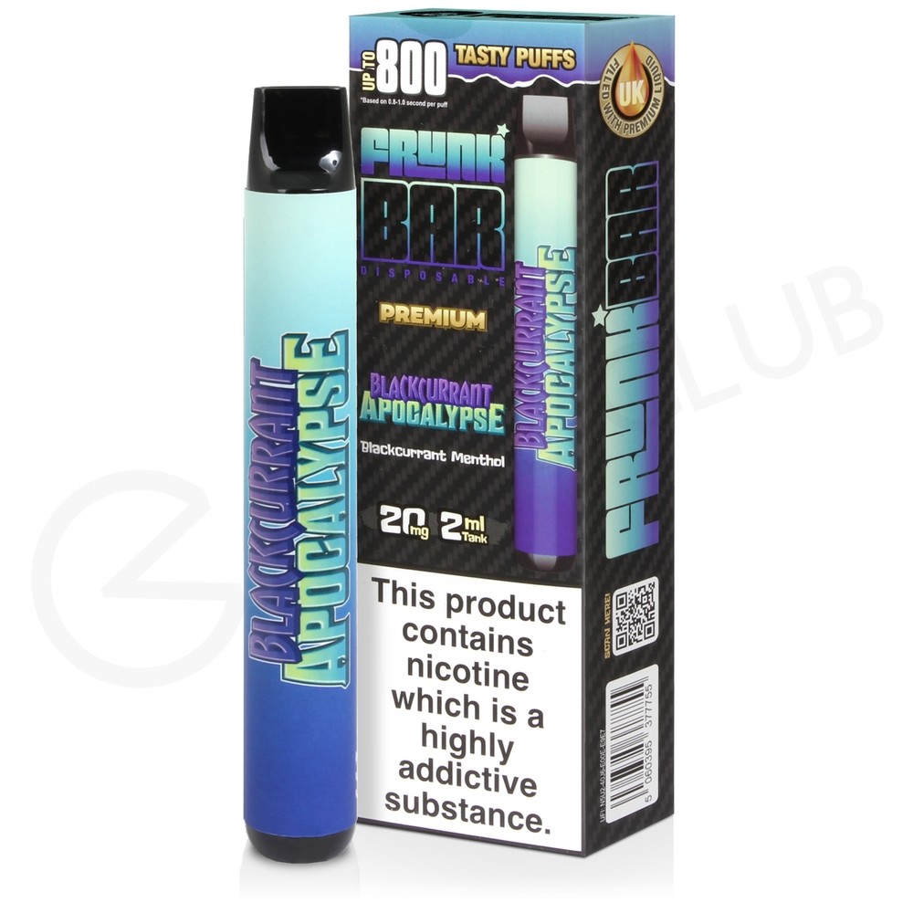 Blackcurrant Apocalypse Frunk Bar Premium Disposable Vape