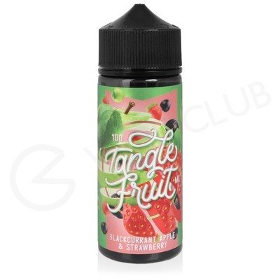 Blackcurrant Apple & Strawberry Shortfill E-Liquid by Tangle Fruits 100ml