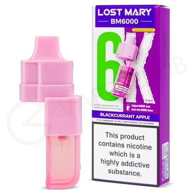 Blackcurrant Apple Lost Mary BM6000 Refill Pack