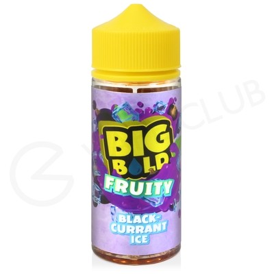 Blackcurrant Ice Shortfill E-Liquid by Big Bold 100ml