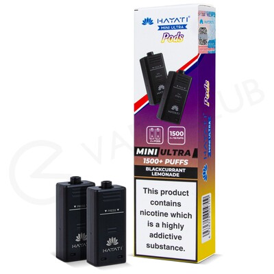 Blackcurrant Lemonade Hayati Mini Ultra Prefilled Pods