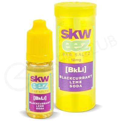 Blackcurrant Lime Soda Nic Salt E-Liquid by Skweez