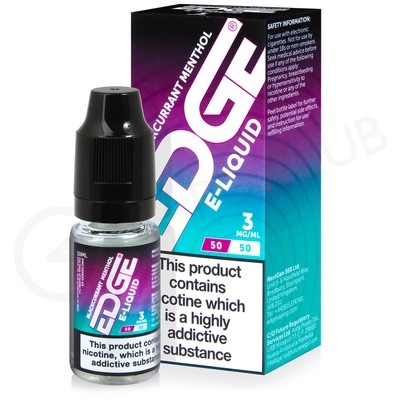 Blackcurrant Menthol E-Liquid by Edge Core Range