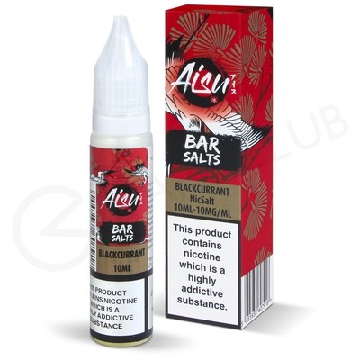 Blackcurrant Nic Salt E-Liquid by Aisu Bar Salts