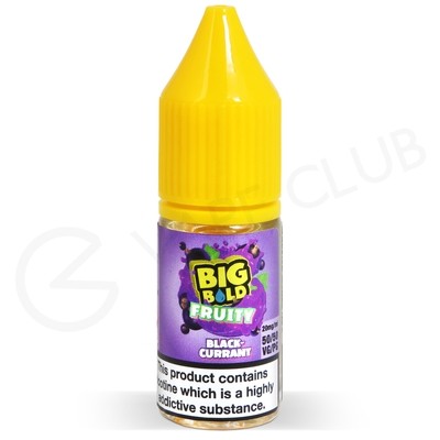 Blackcurrant Nic Salt E-Liquid by Big Bold