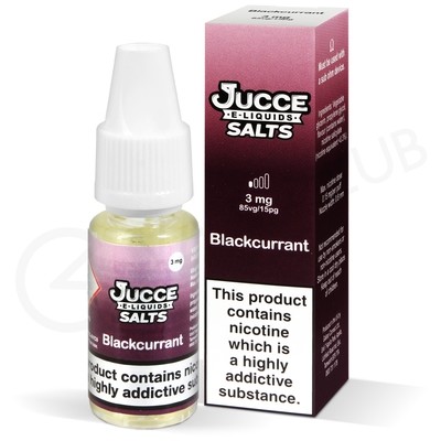 Blackcurrant Nic Salt E-Liquid by Jucce Salts