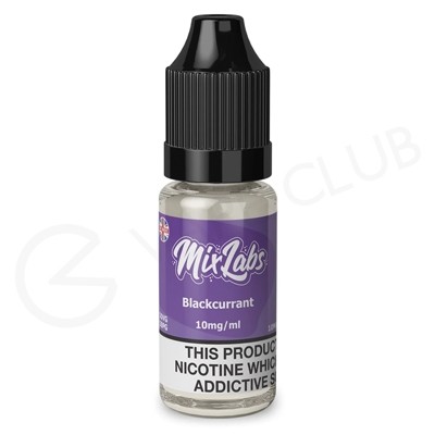 Blackcurrant Nic Salt E-Liquid by Mix Labs