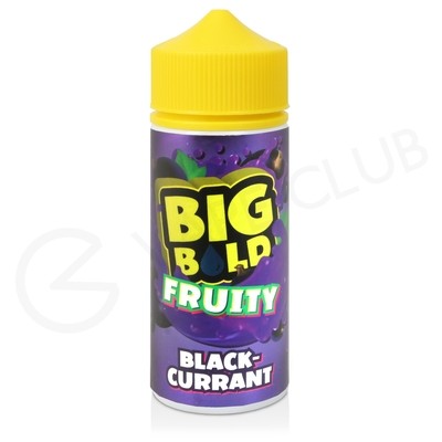 Blackcurrant Shortfill E-Liquid by Big Bold 100ml