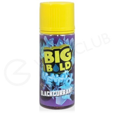 Blackcurrant Shortfill E-Liquid by Big Bold Menthol 100ml