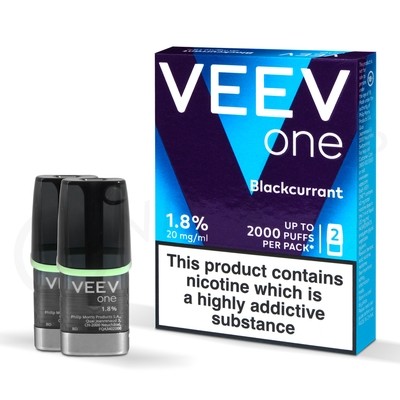 Blackcurrant Veev One Prefilled Pods