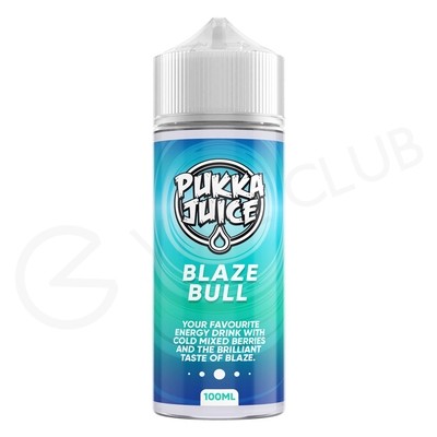 Blaze Bull Shortfill E-Liquid by Pukka Juice 100ml