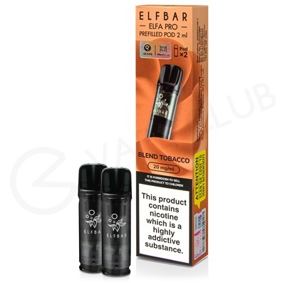 Blend Tobacco Elf Bar Elfa Pro Prefilled Pod